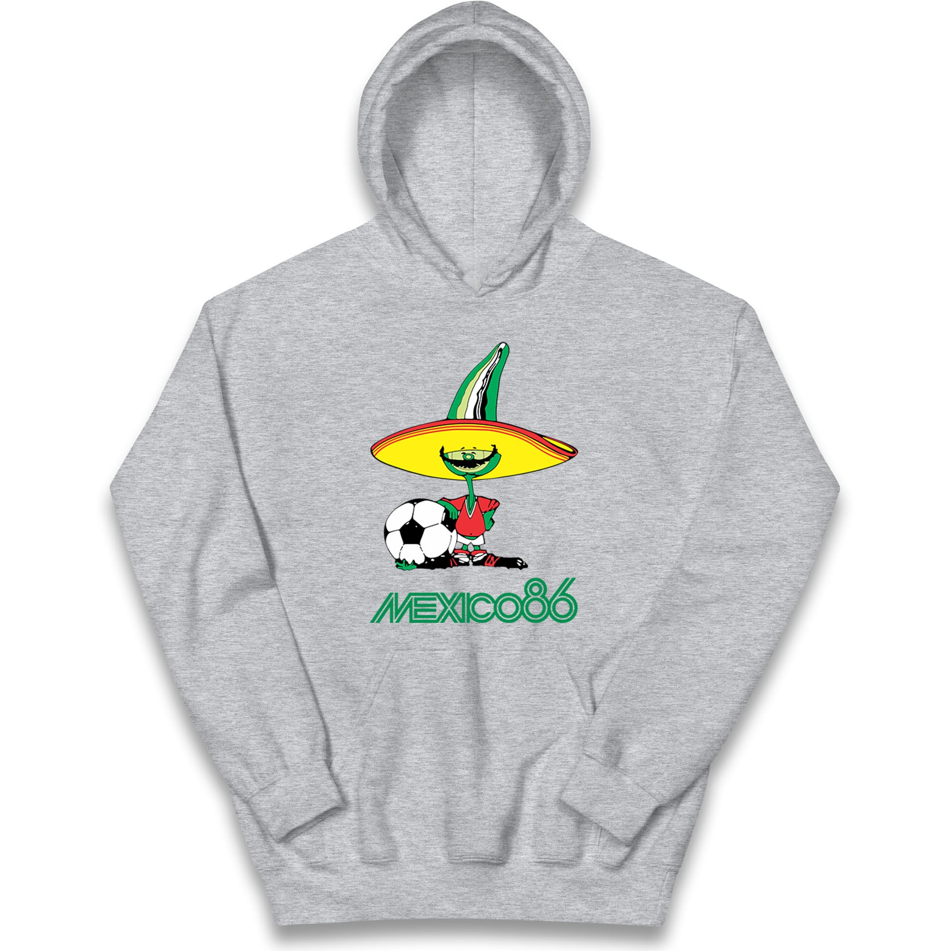 Mexico 86 Mascot Kids Hoodie