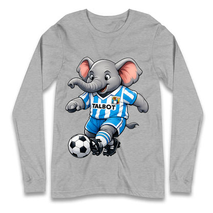 Retro Coventry City Football Longsleeve T Shirt 