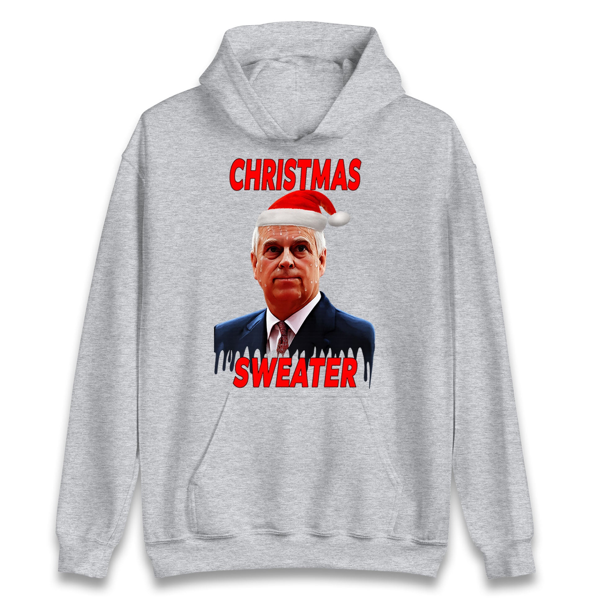 Prince Andrew Christmas Hoodie