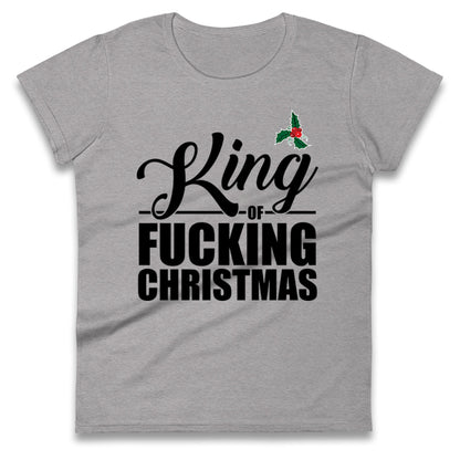 Naughty Christmas Ladies T Shirt