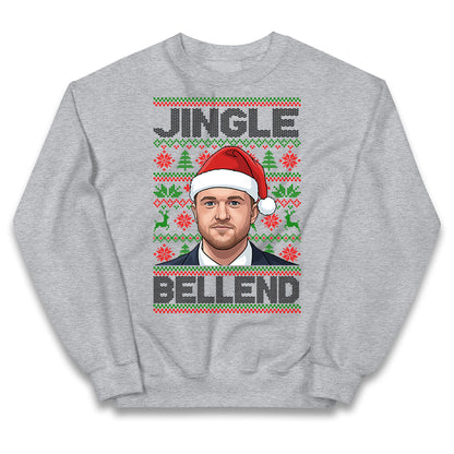 Tommy Robinson Jingle Bell Kids Jumper