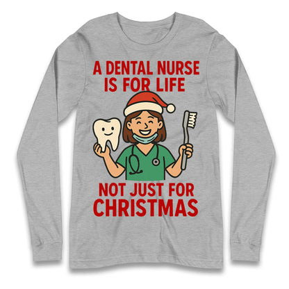 Dental Nurse Christmas Longsleeve T Shirt