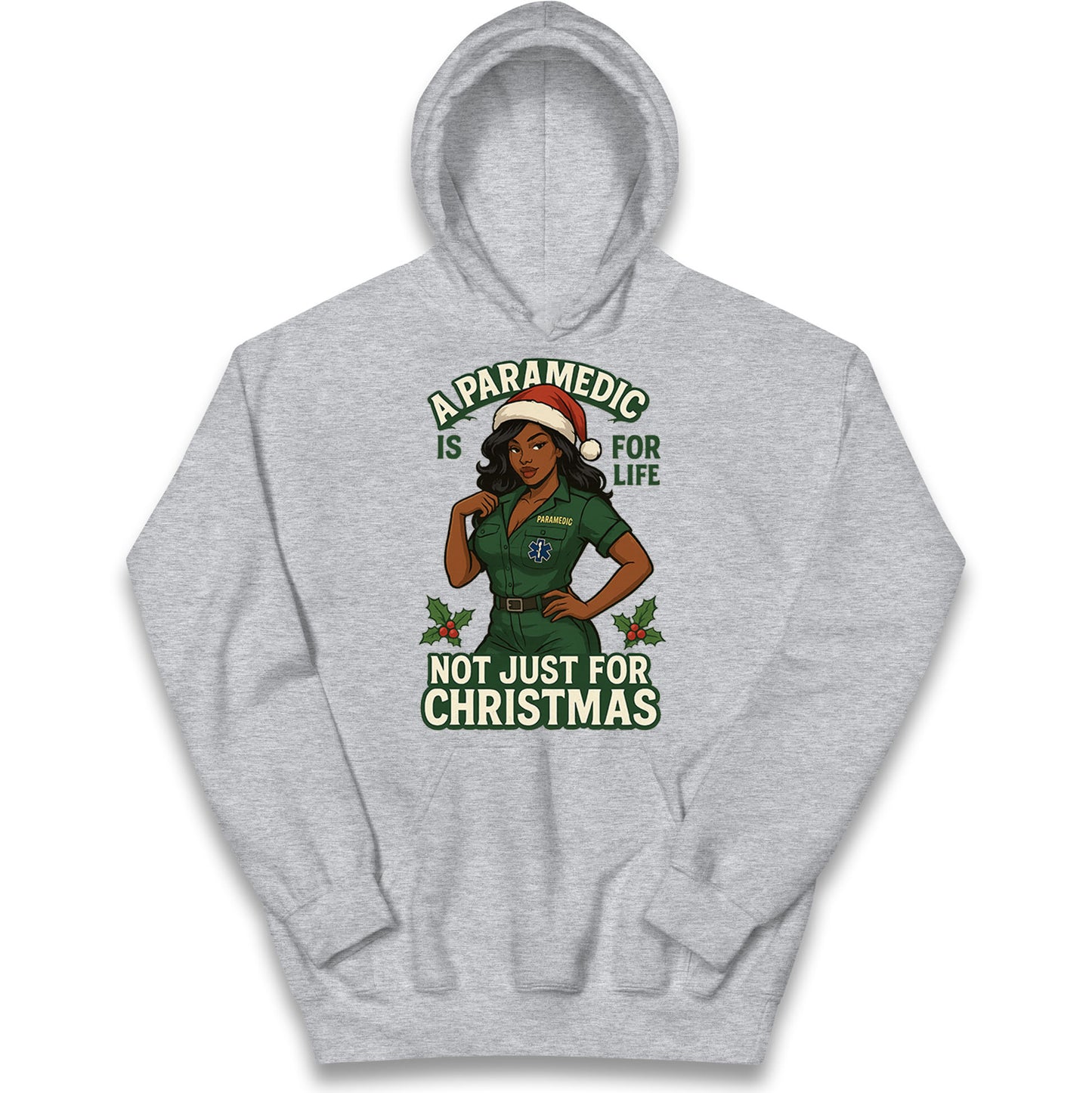 Paramedic Xmas Kids Hoodie