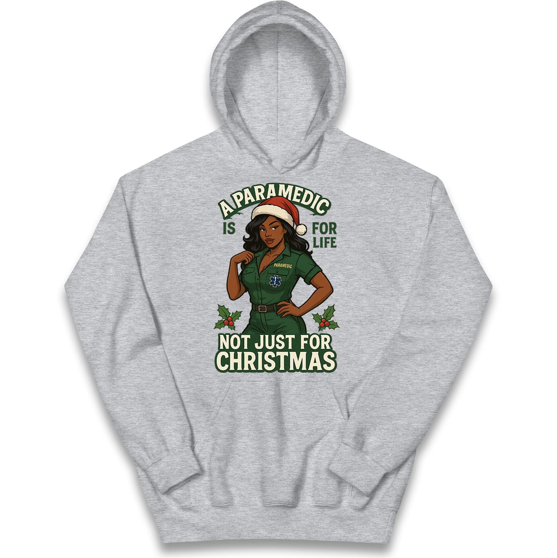 Paramedic Xmas Kids Hoodie