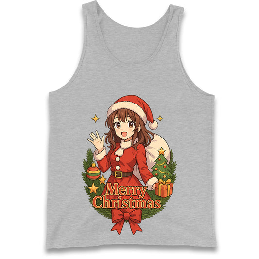 Anime Christmas Tank Top