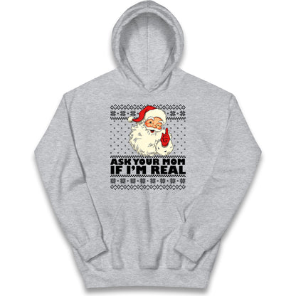 The Real Santa Kids Hoodie