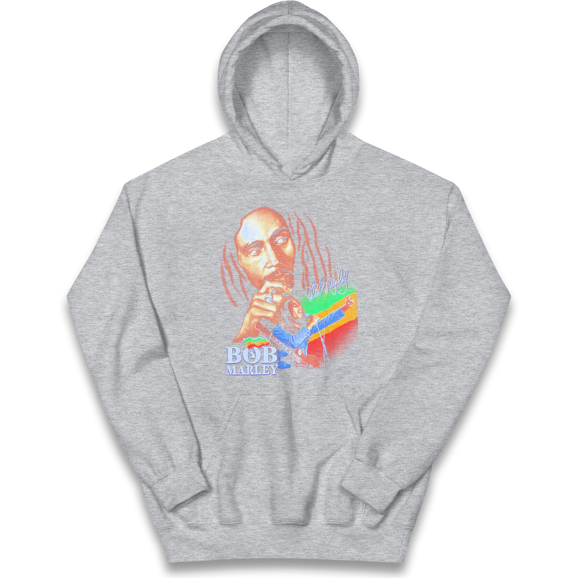 Bob Marley Iron Like A Lion Kids Hoodie