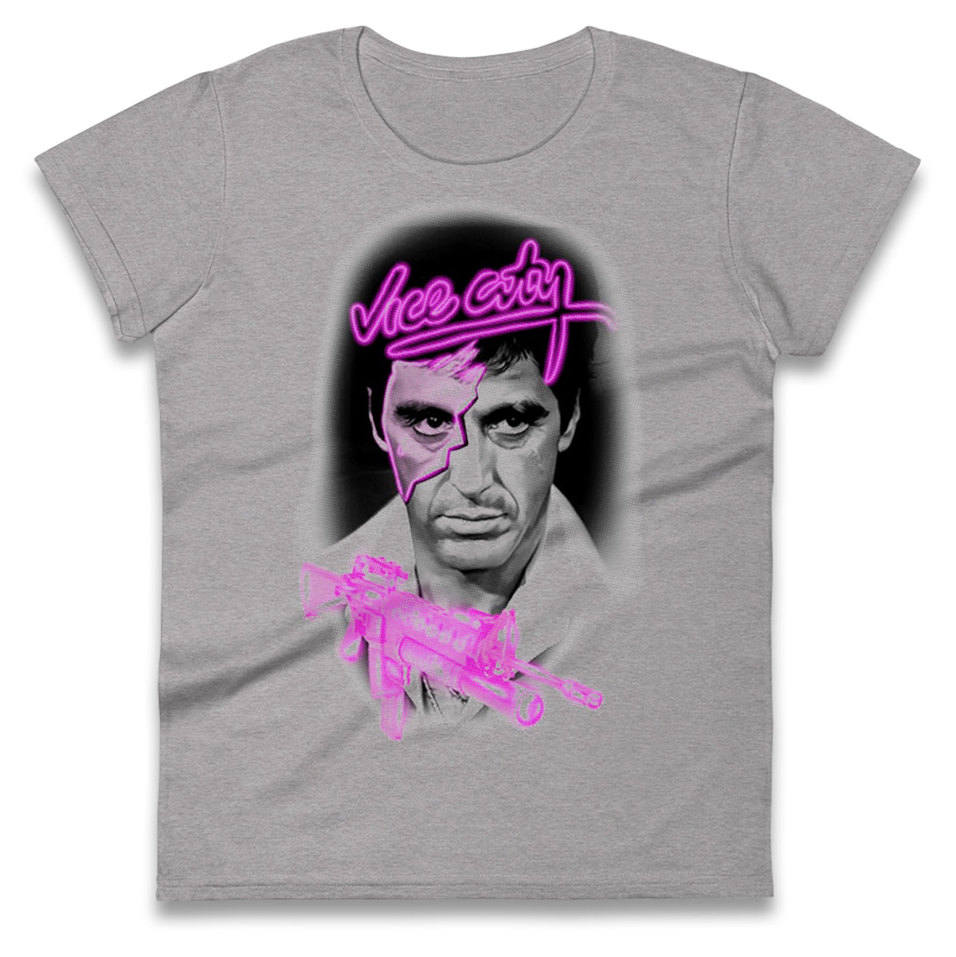 Tony Montana Vice City Ladies T Shirt