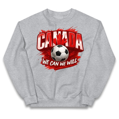 Canada Retro World Cup Kids Jumper