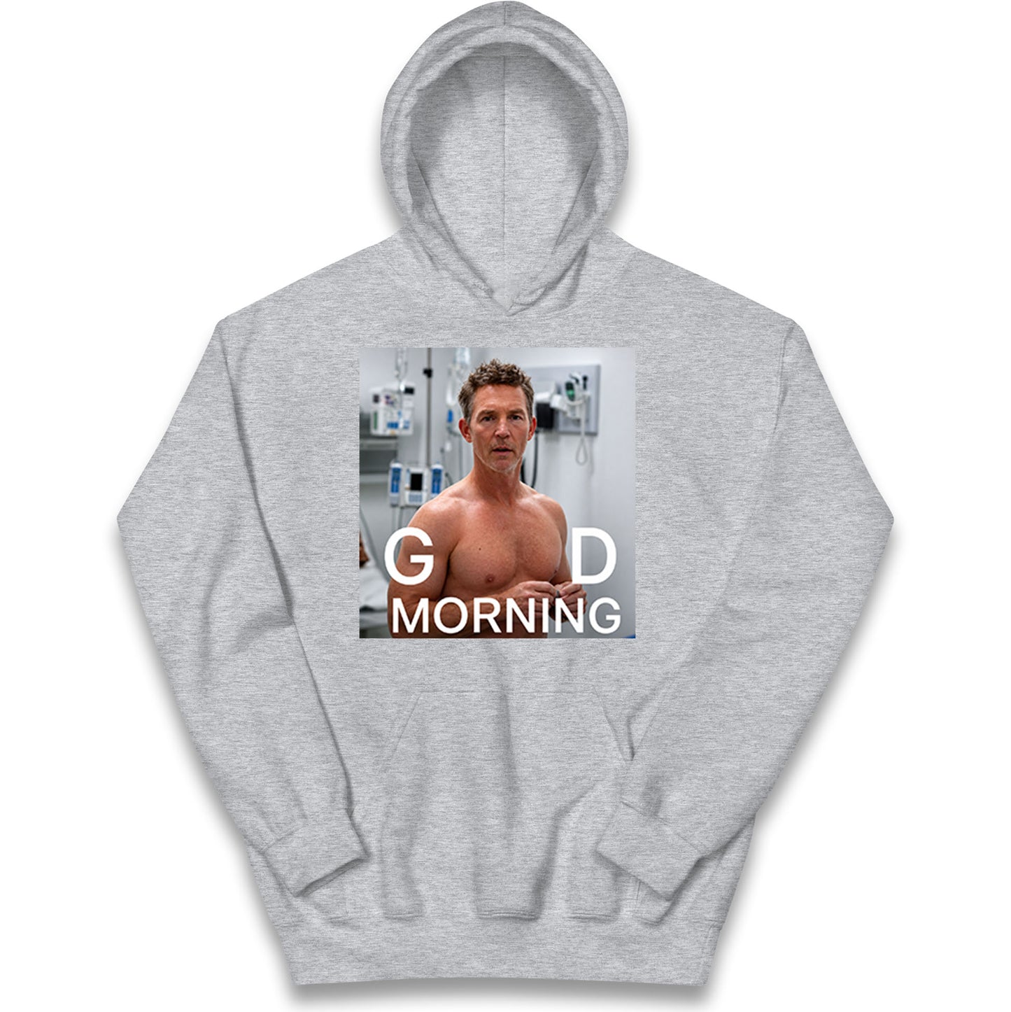 Dr Jack Abbot Shirtless Good Morning Kids Hoodie