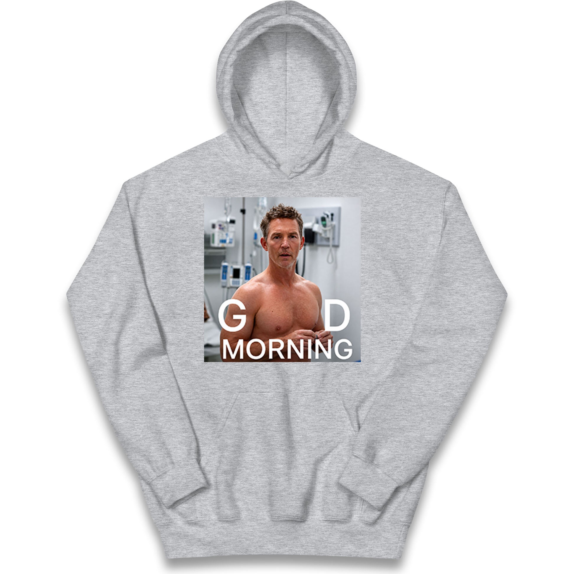 Dr Jack Abbot Shirtless Good Morning Kids Hoodie