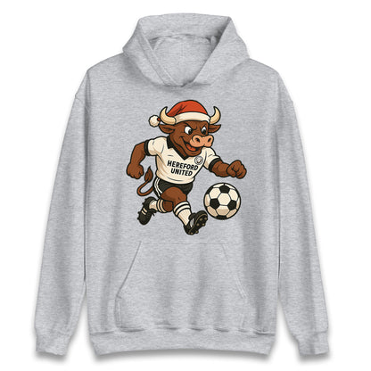 Retro Hereford Christmas Hoodie