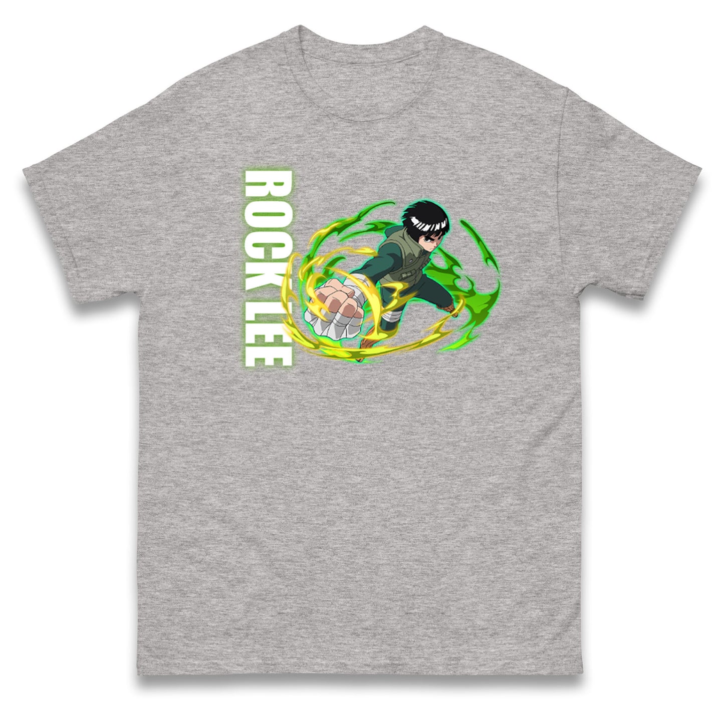 rock lee green beast t shirt