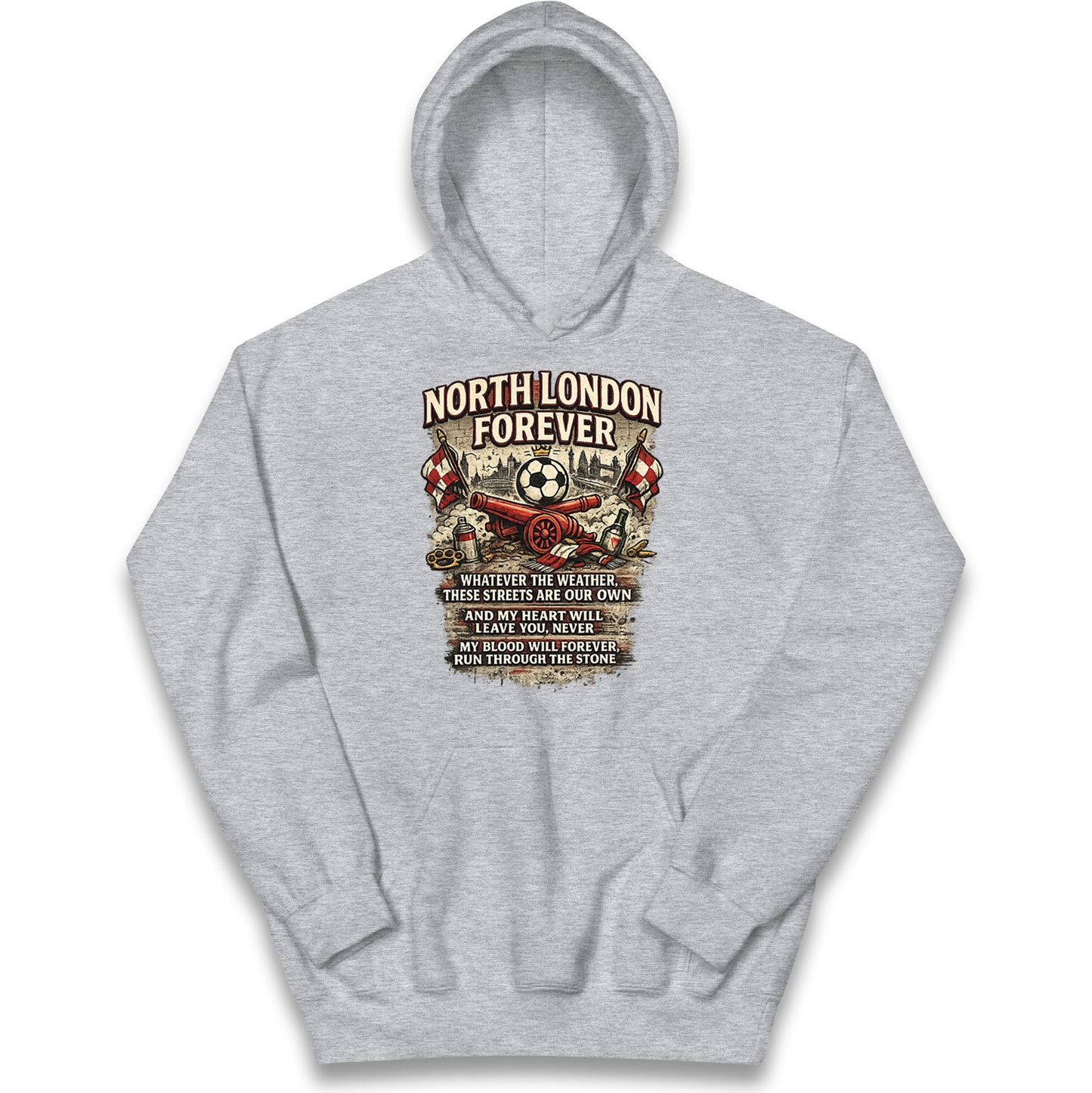 Arsenal North London Forever Kids Hoodie