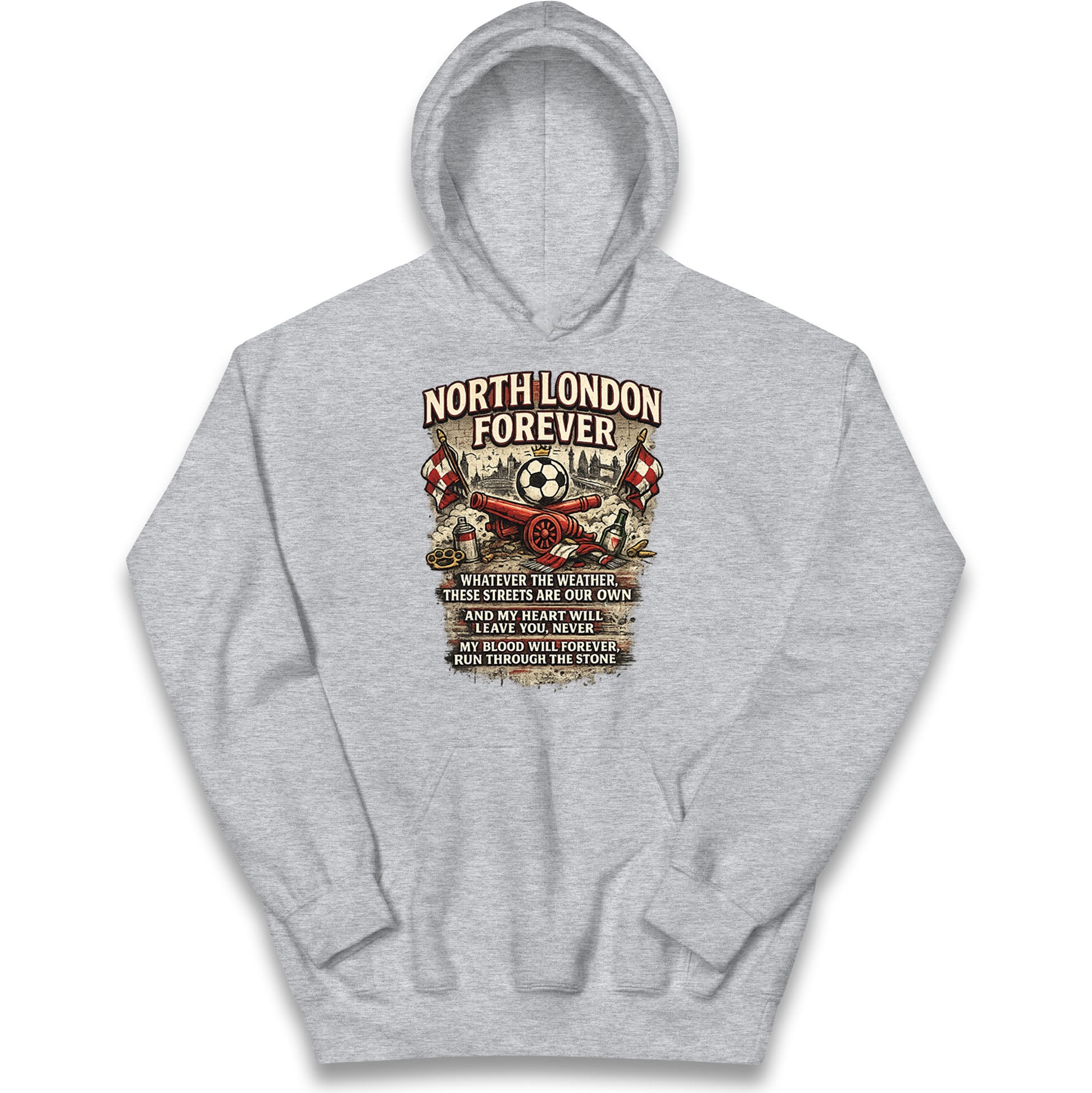 Arsenal North London Forever Kids Hoodie