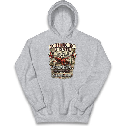 Arsenal North London Forever Kids Hoodie