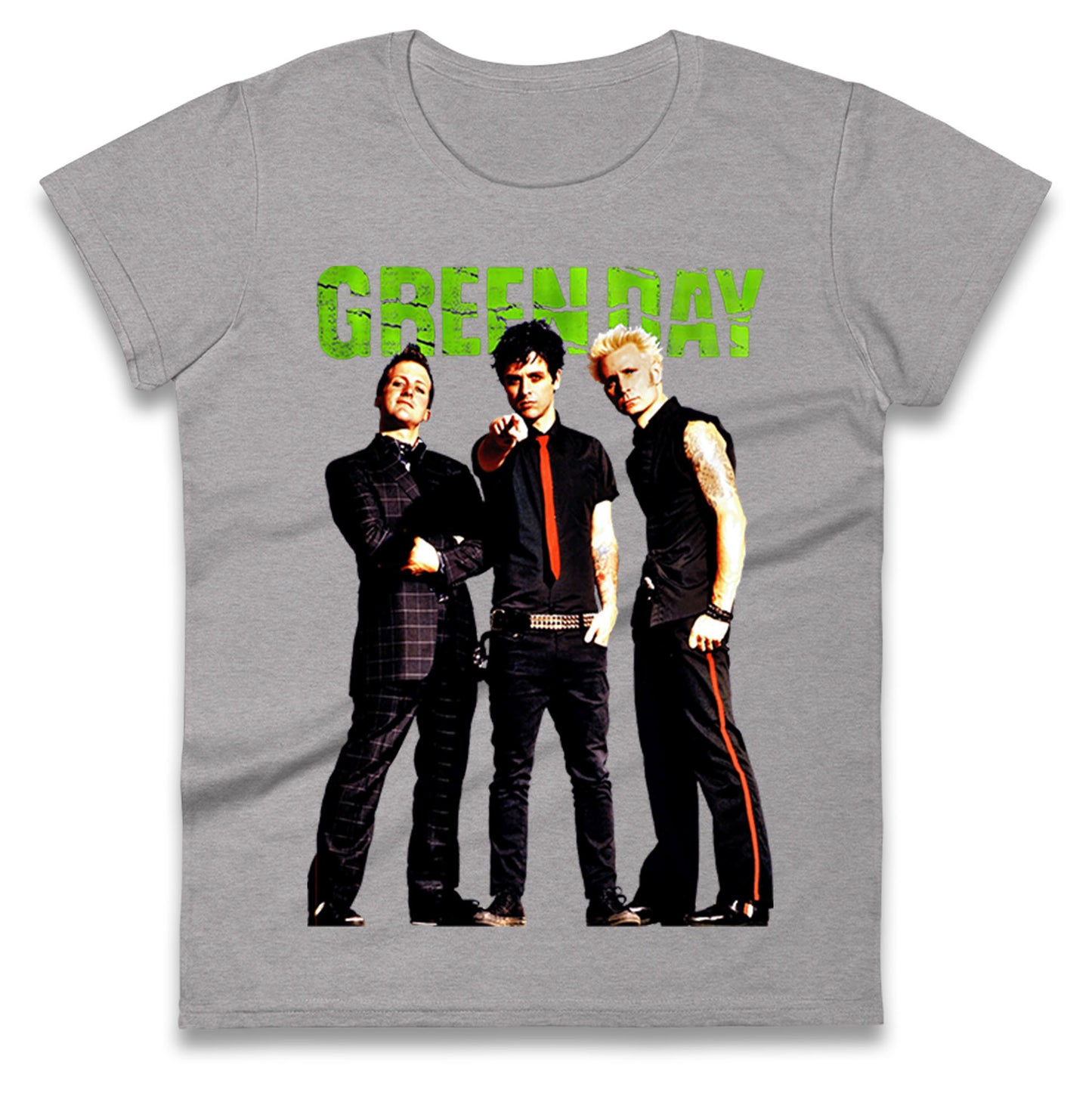 Green Day Ladies T Shirt