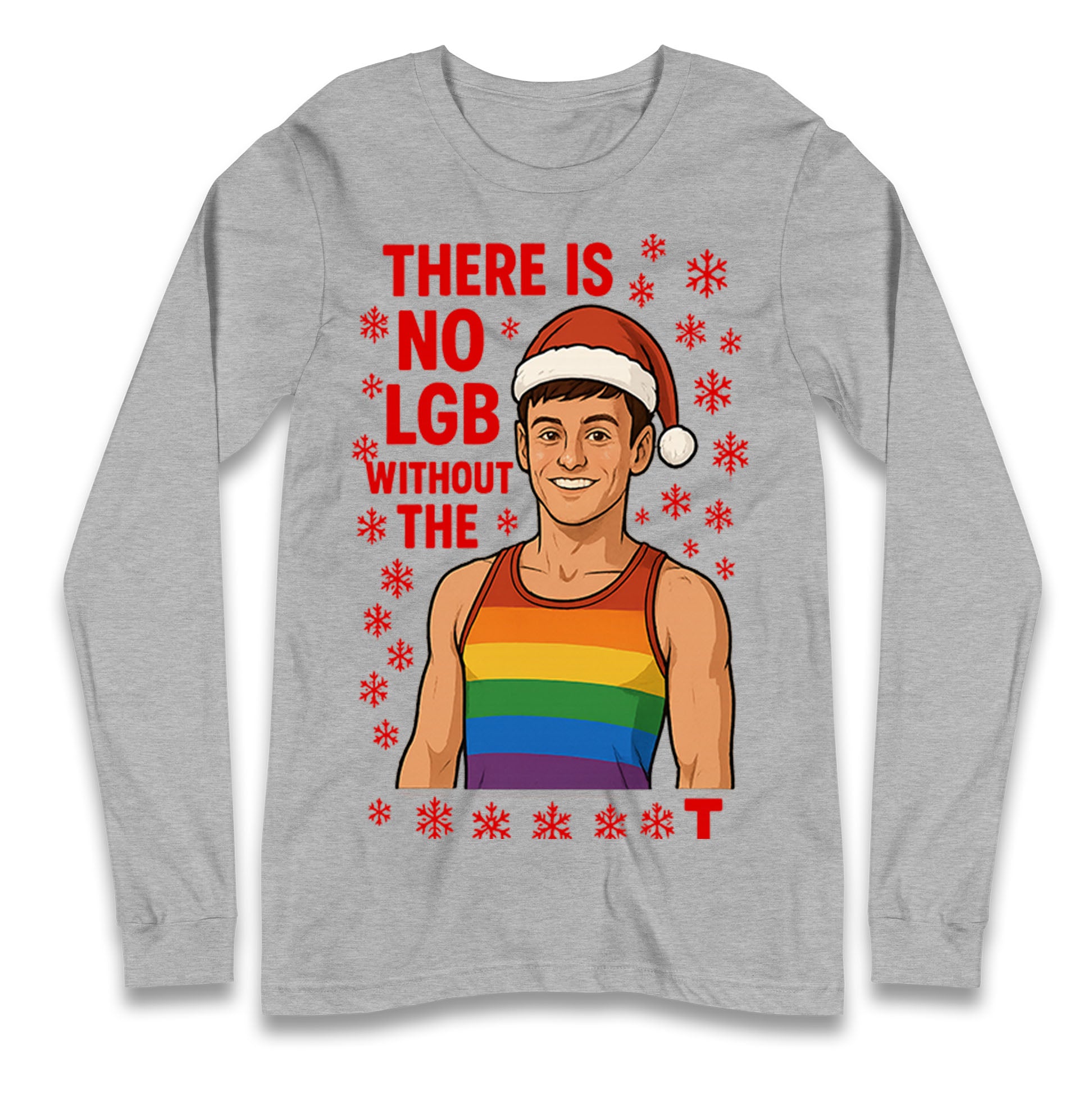 Tom Daley Christmas Longsleeve T Shirt