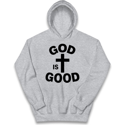 God Is Good Kids Hoodie