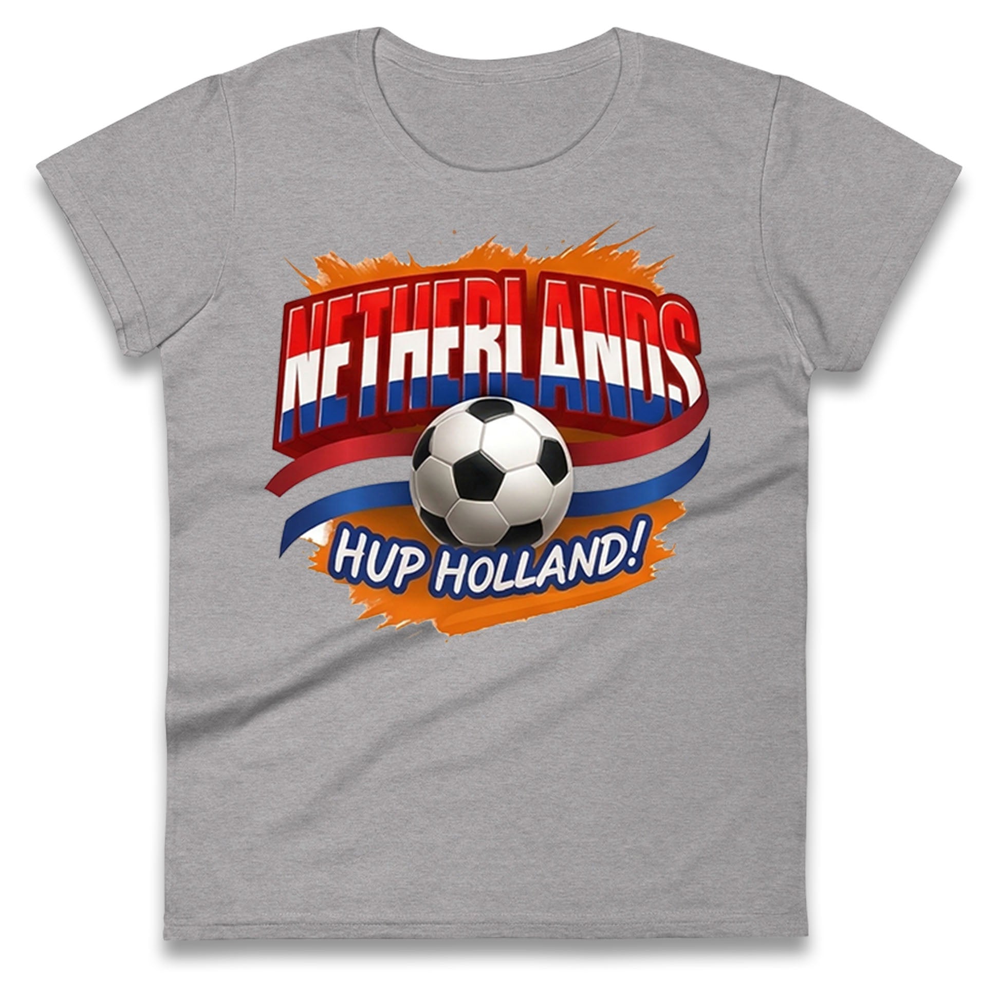 Holland Retro World Cup Ladies T Shirt 