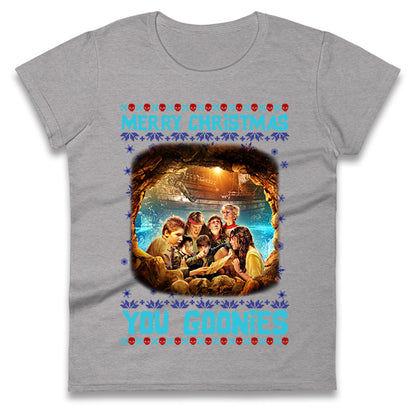 The Goonies Christmas Ladies T Shirt