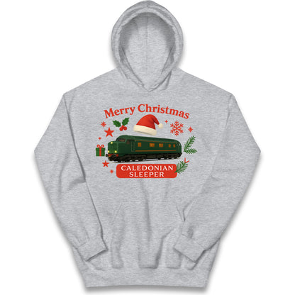 Caladonian Sleeper Christmas Kids Hoodie