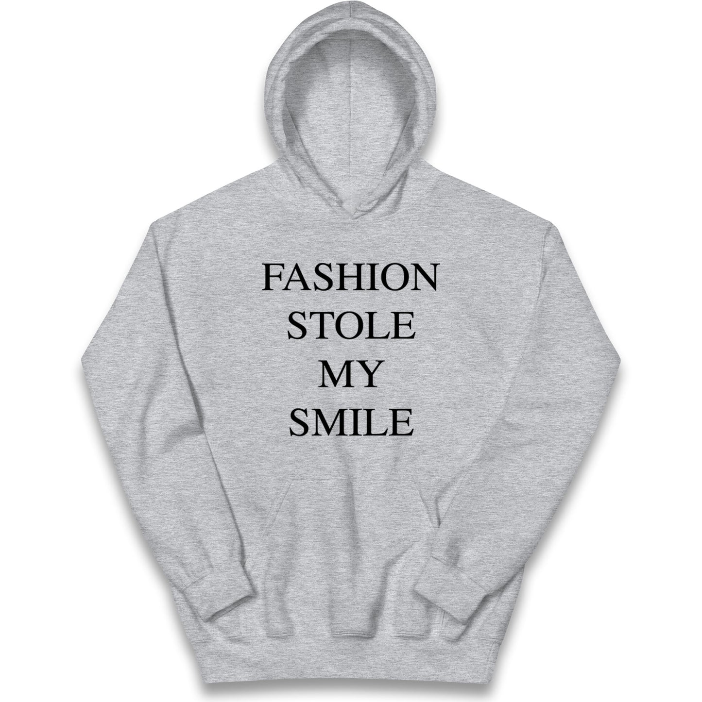 Fashion Stole My Smile Kids Hoodie