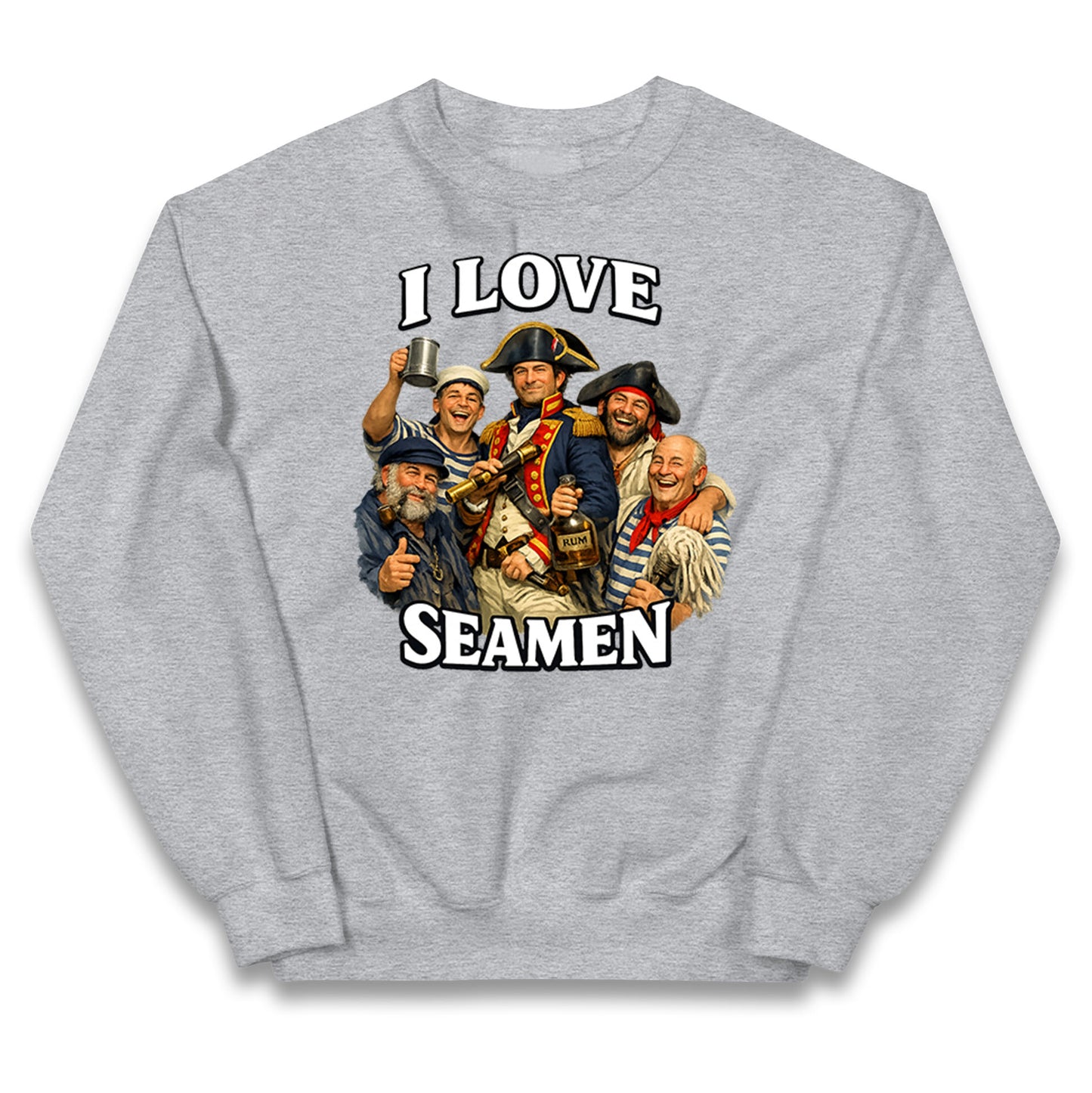I Love Seamen Funny Cringe Meme Offensive  Kids Jumper