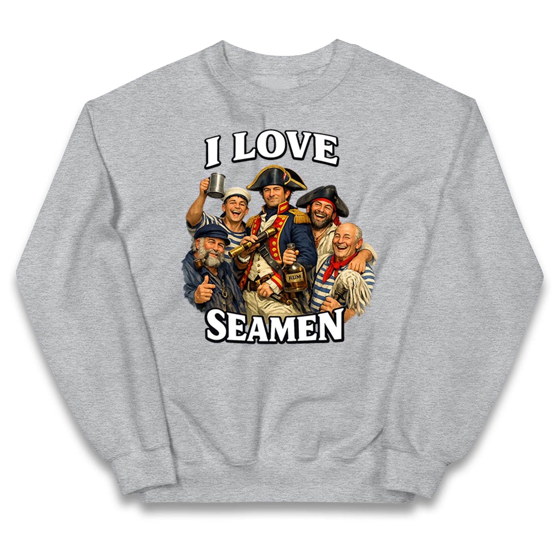 I Love Seamen Funny Cringe Meme Offensive  Kids Jumper