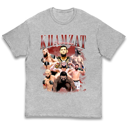 Khamzat Chimaev Kids T Shirt