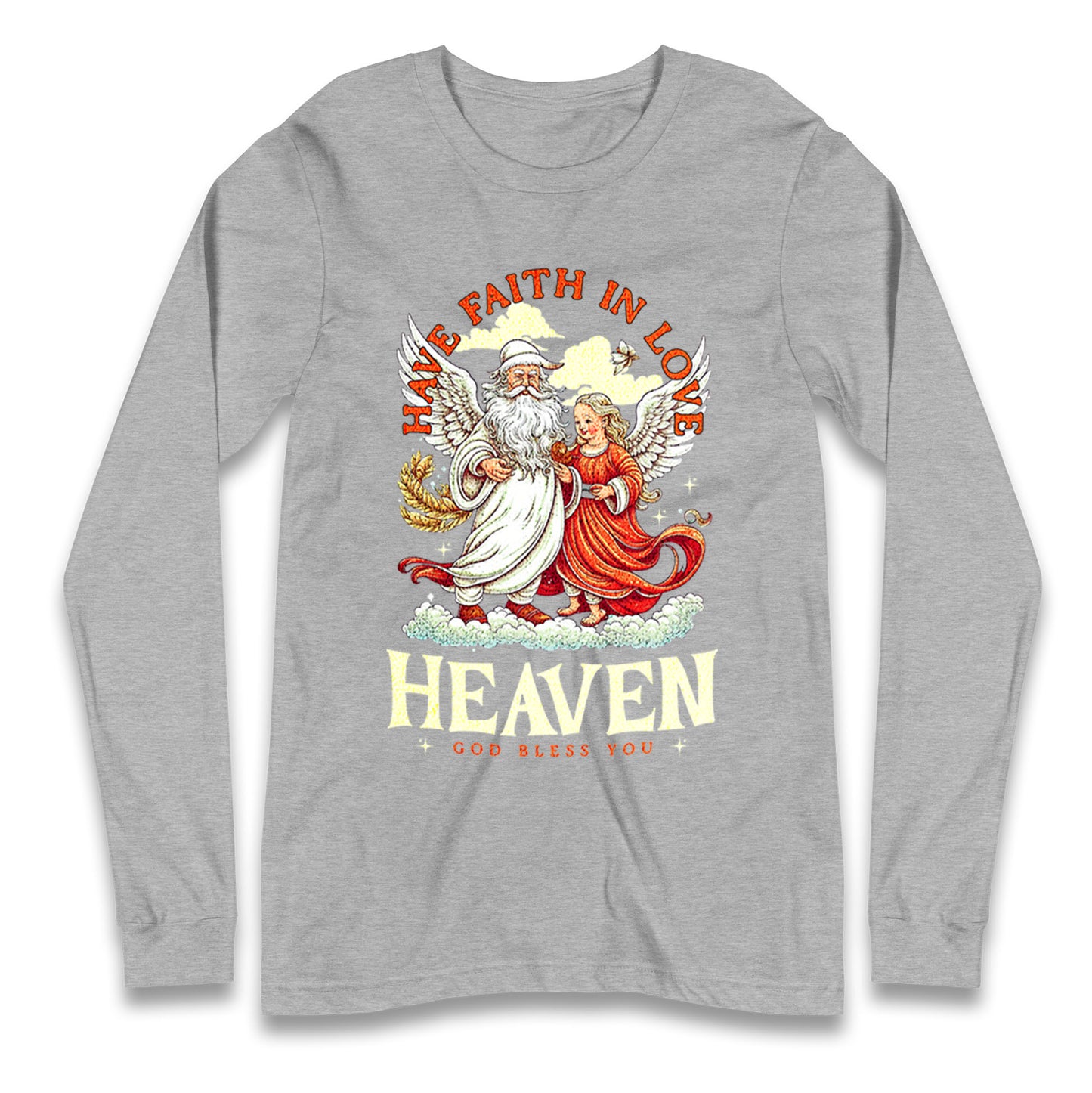 God Bless You Longsleeve T Shirt