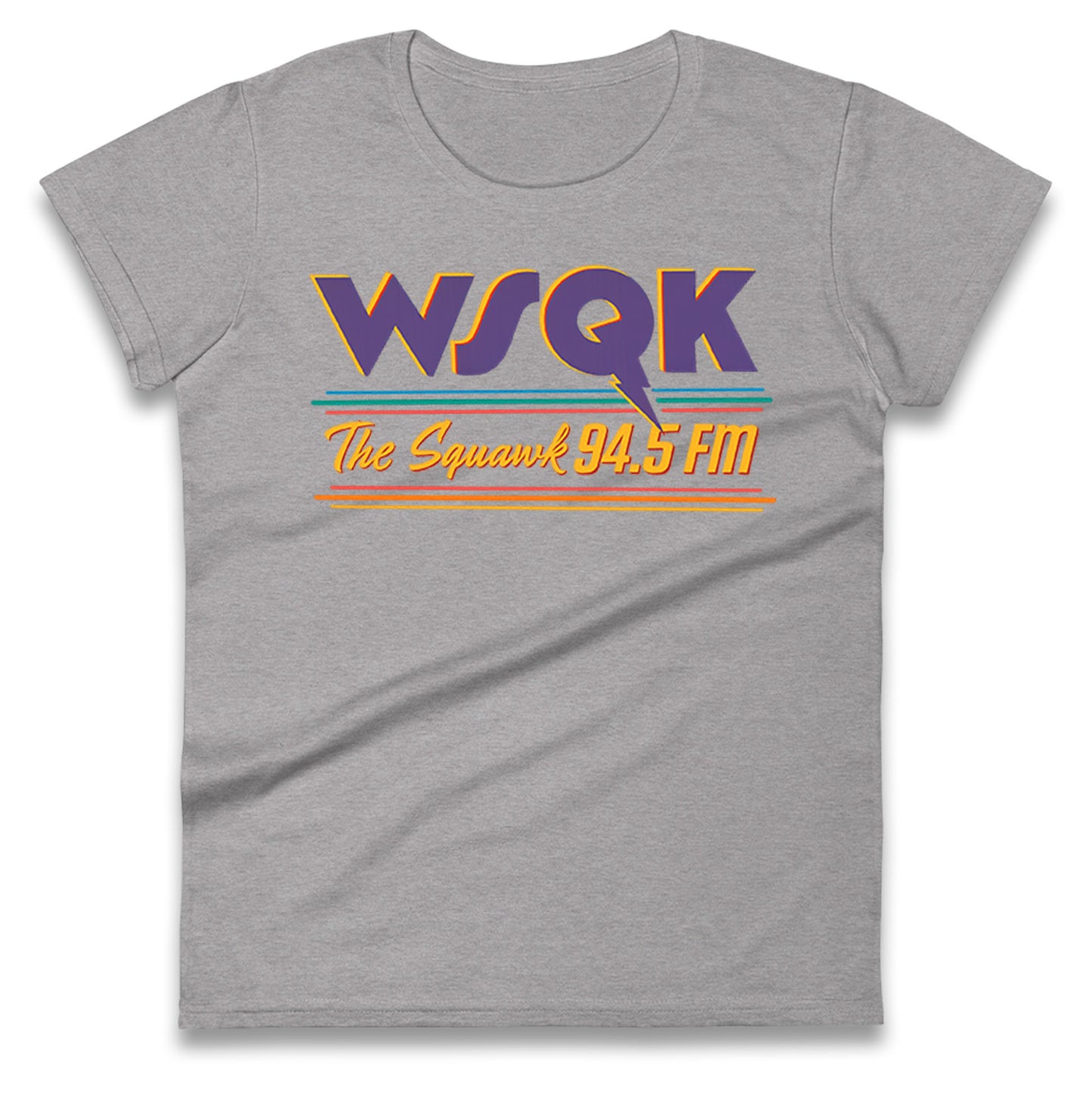 WSQK The Squawk Stranger Things Ladies T Shirt 