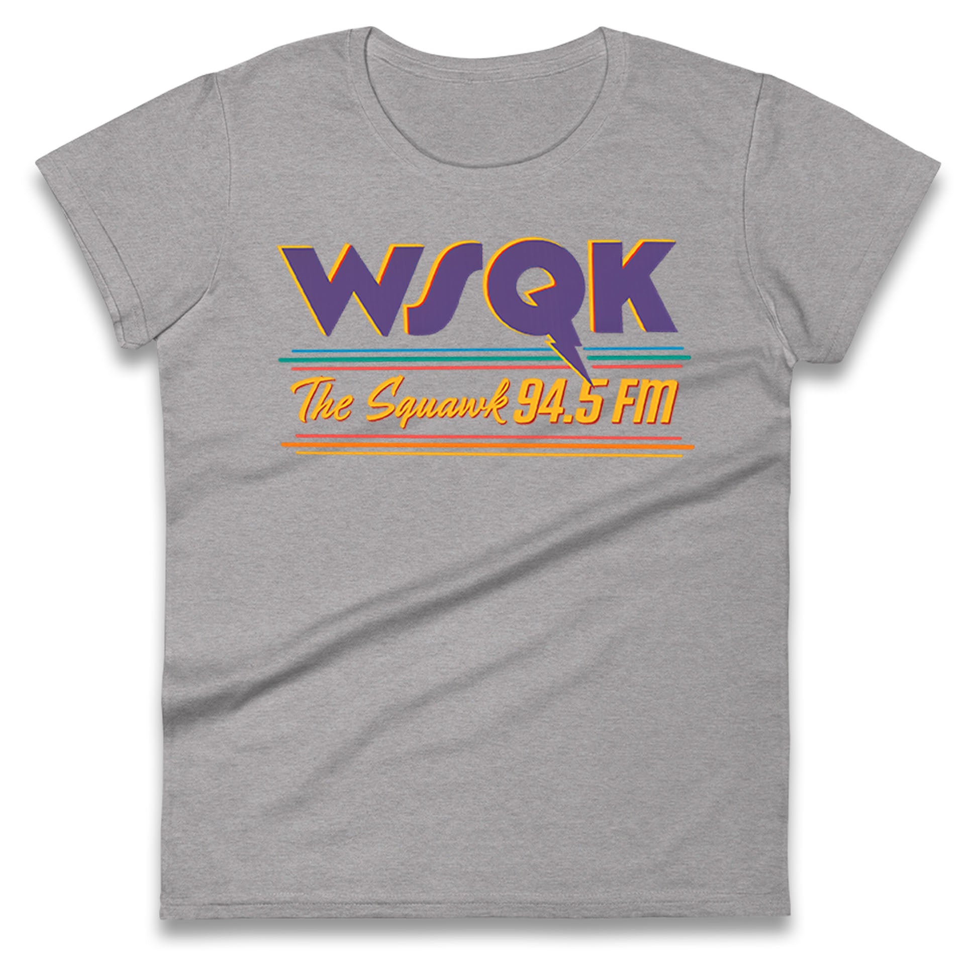 WSQK The Squawk Stranger Things Ladies T Shirt 