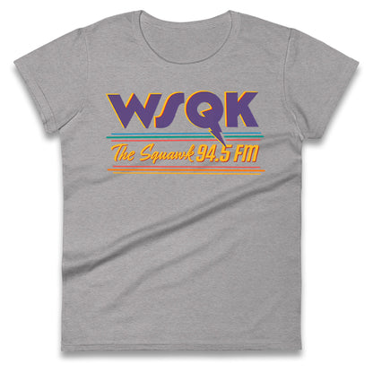 WSQK The Squawk Stranger Things Ladies T Shirt 