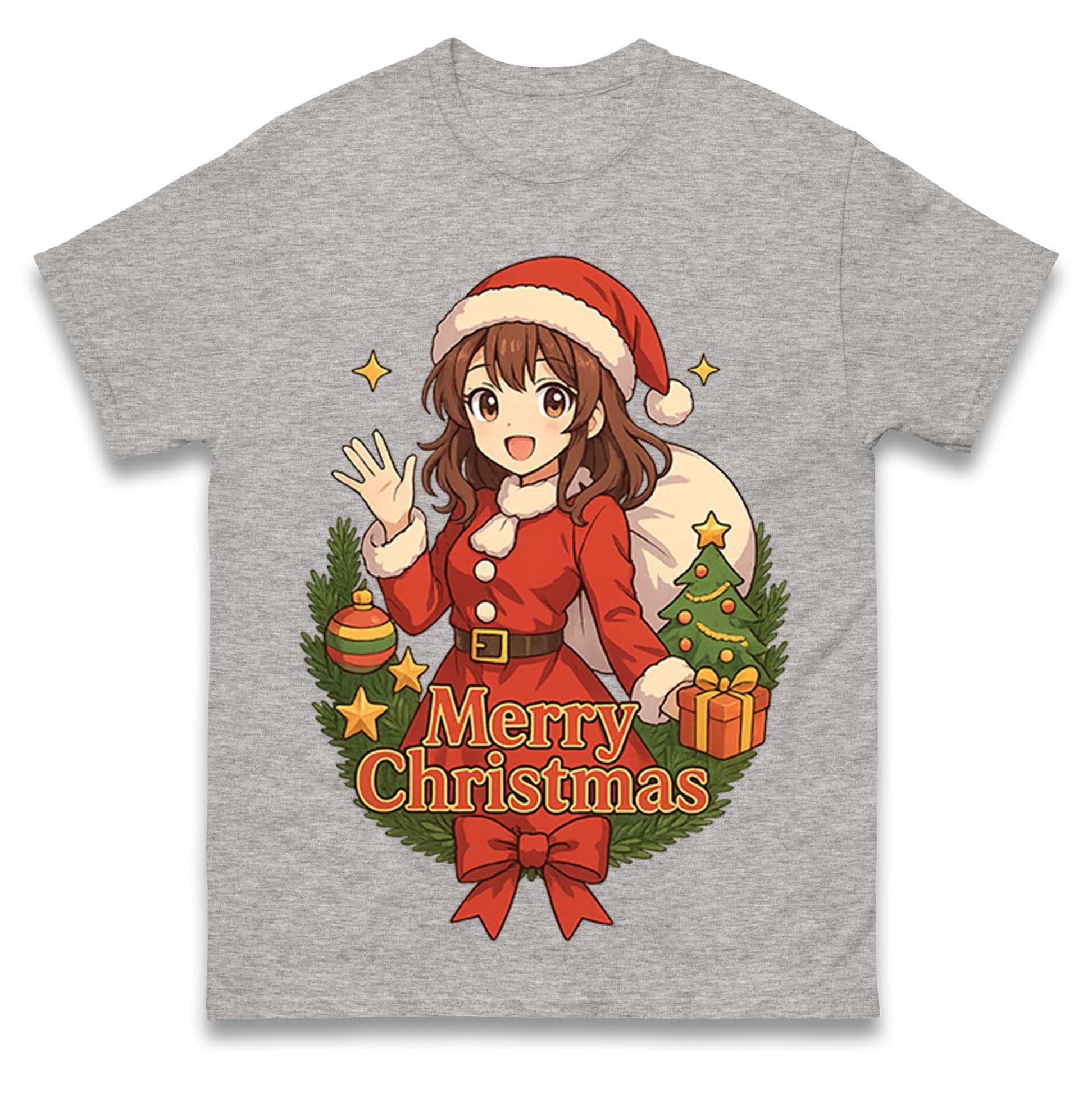 Anime Christmas T Shirt