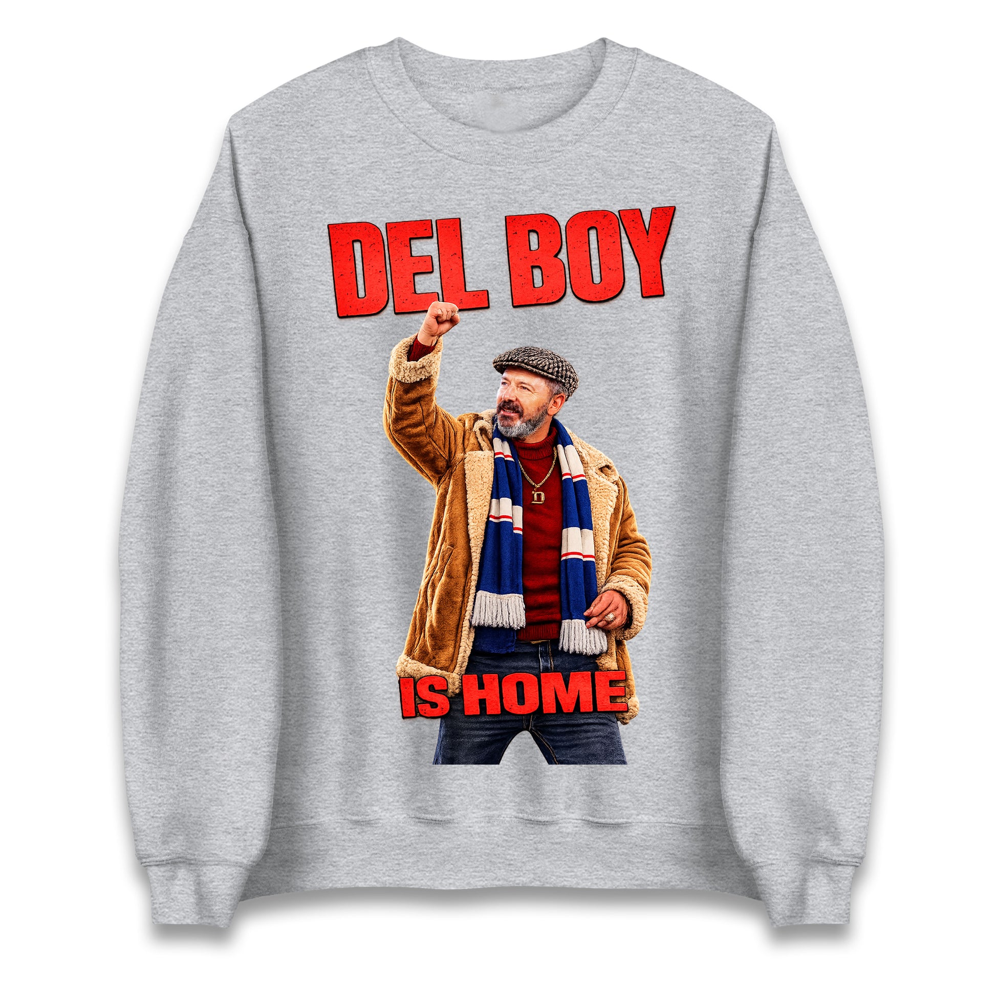 Derek McInnes Rangers Del Boy Football Jumper
