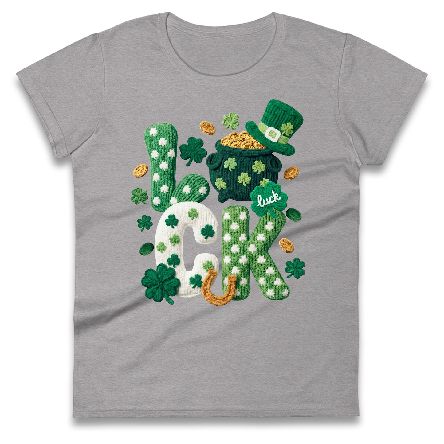 Pot Of Gold Ladies T Shirt