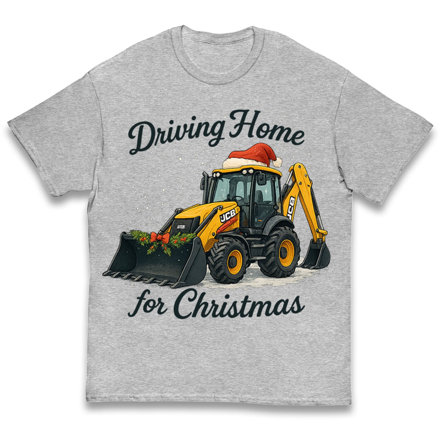 JCB Christmas Kids T Shirt