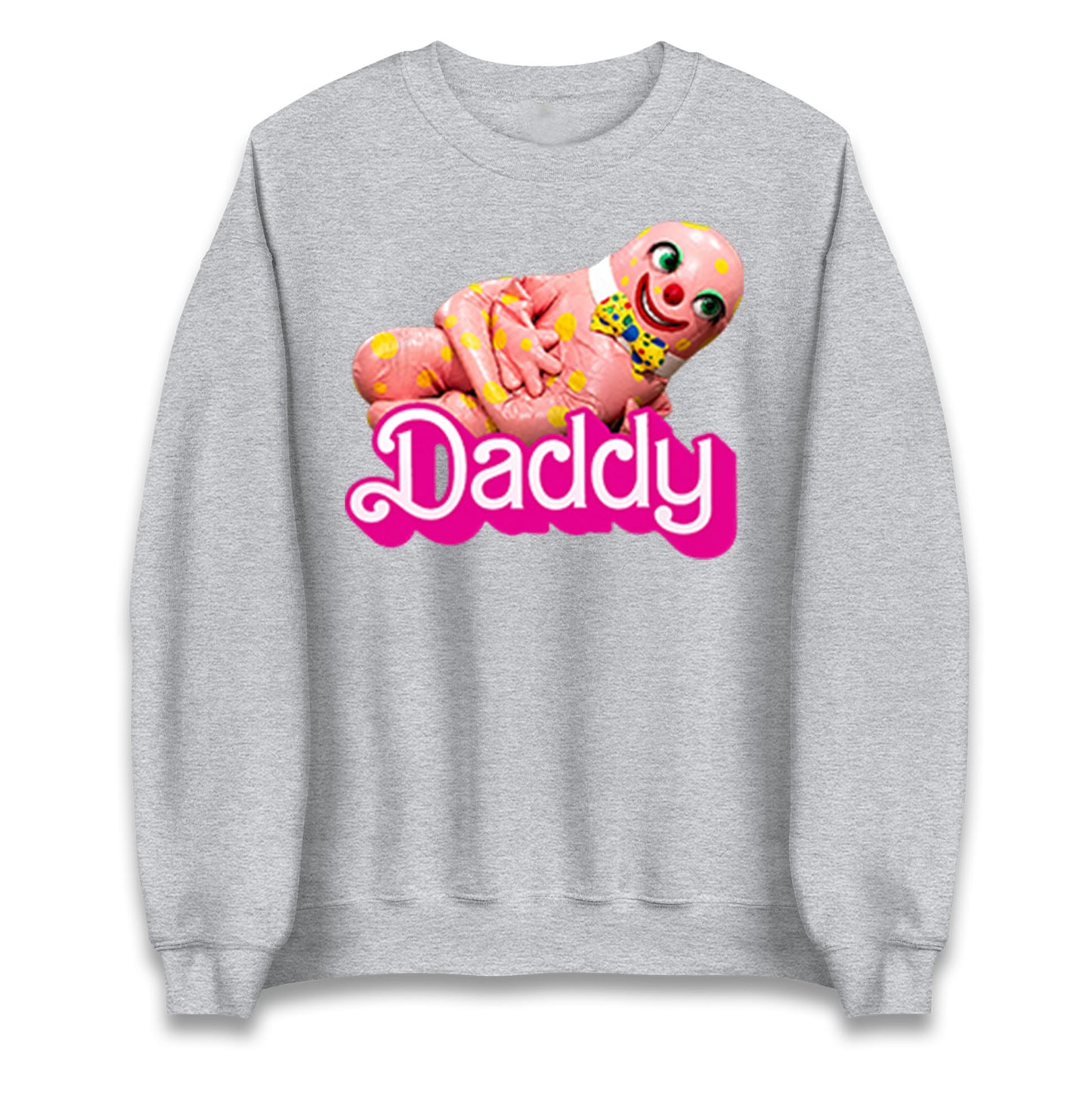 Funny Mr Blobby Daddy 90s Retro Jumper