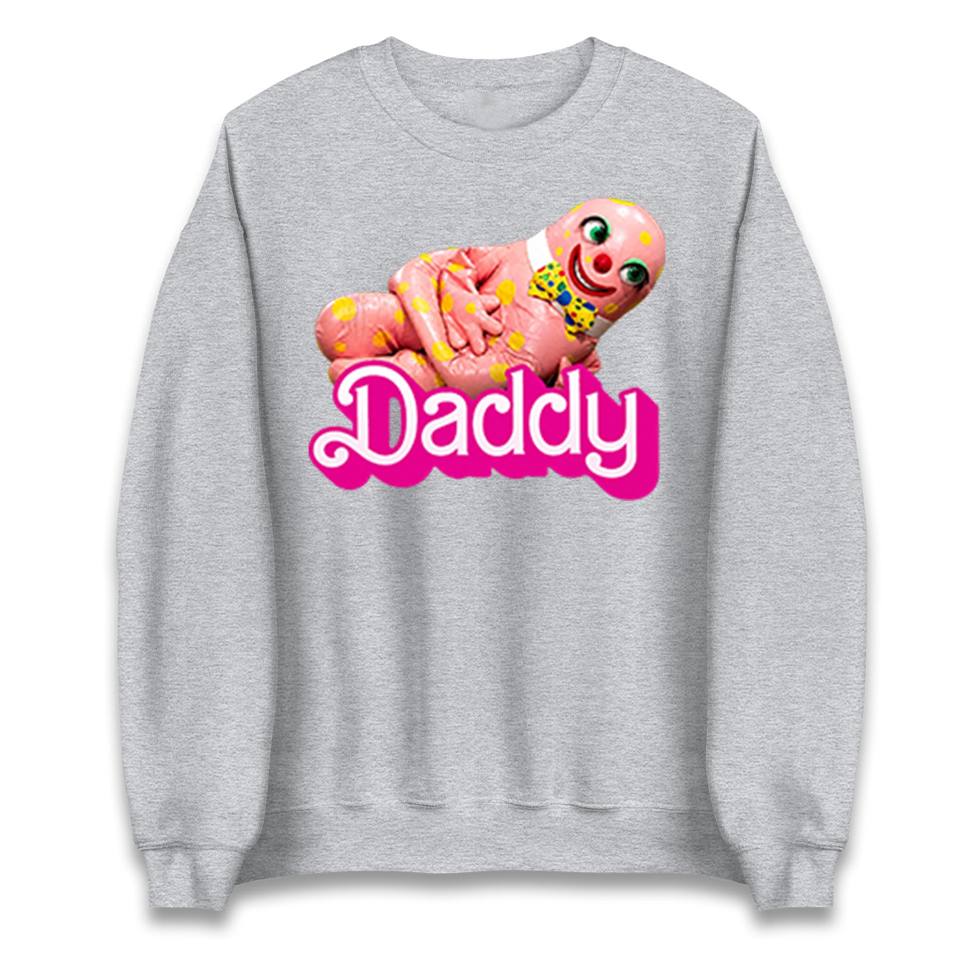Funny Mr Blobby Daddy 90s Retro Jumper