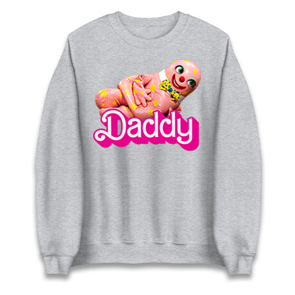 Funny Mr Blobby Daddy 90s Retro Jumper
