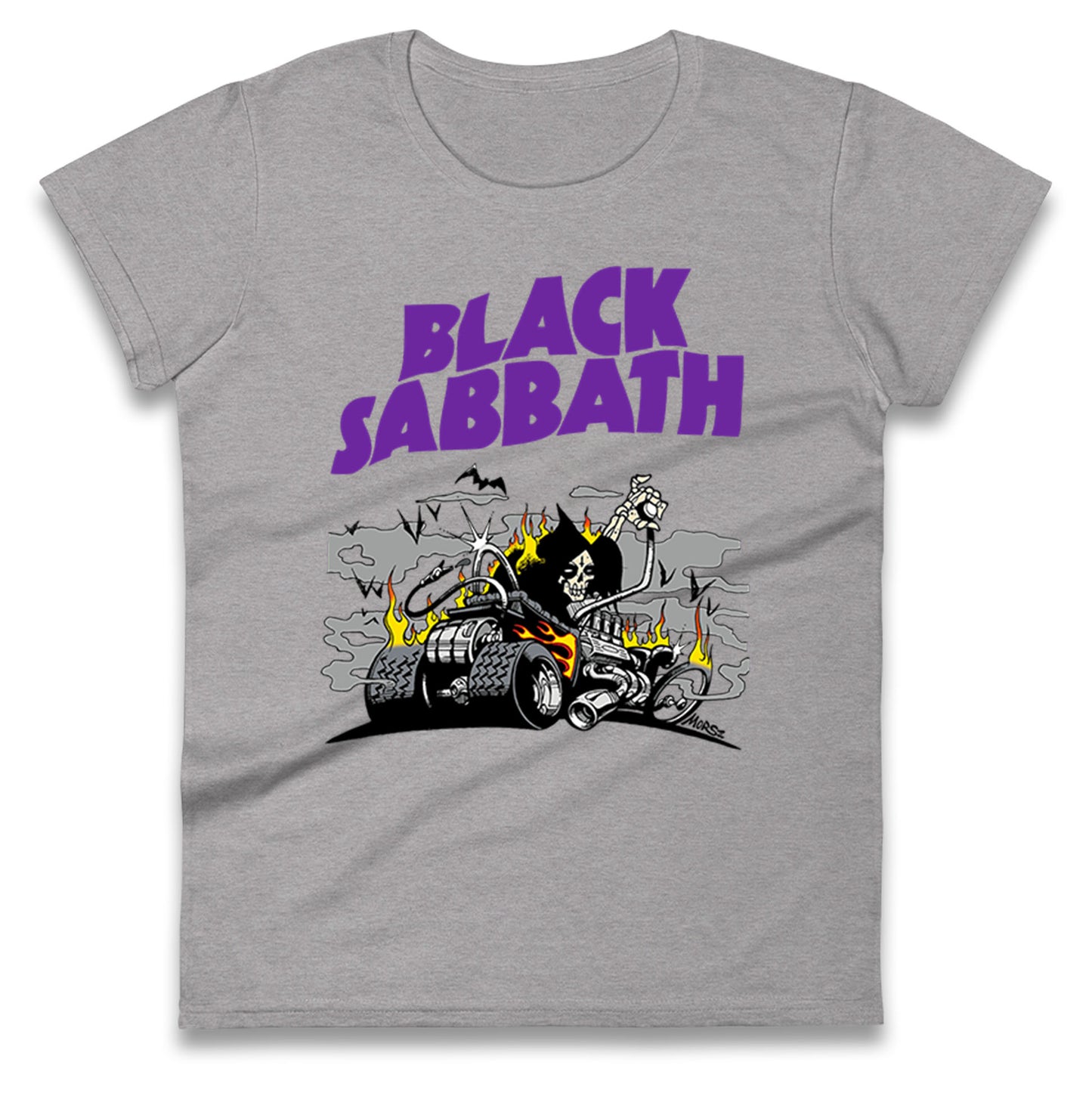 Black Sabbath Skellington Ladies T Shirt