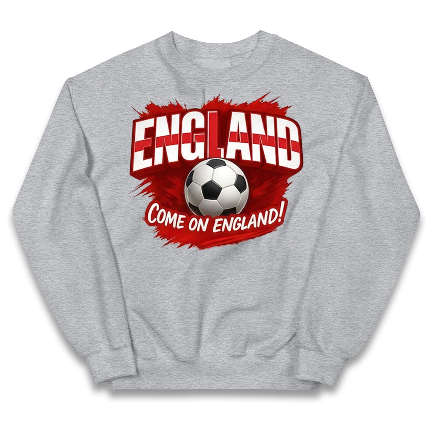 England Retro World Cup Kids Jumper