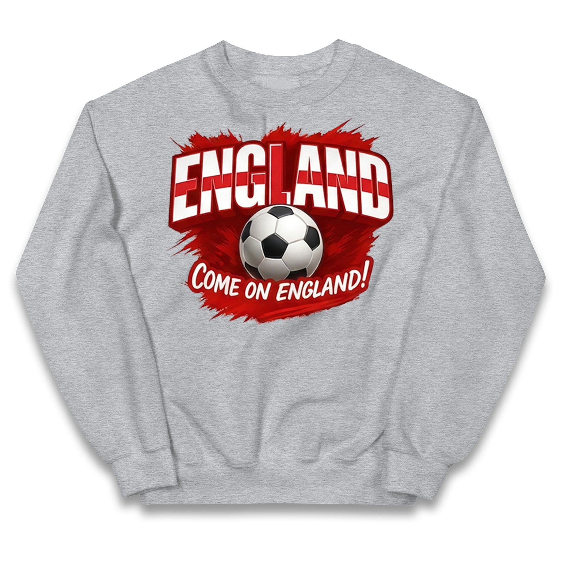 England Retro World Cup Kids Jumper