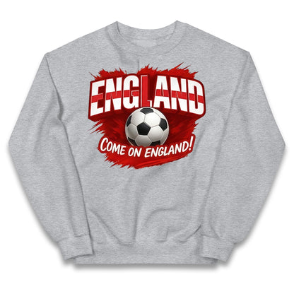 England Retro World Cup Kids Jumper