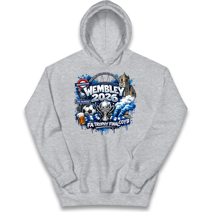 Wealdstone FA Trophy Final Wembley 2026 | Buy FA Trophy Wear Kids Hoodie 