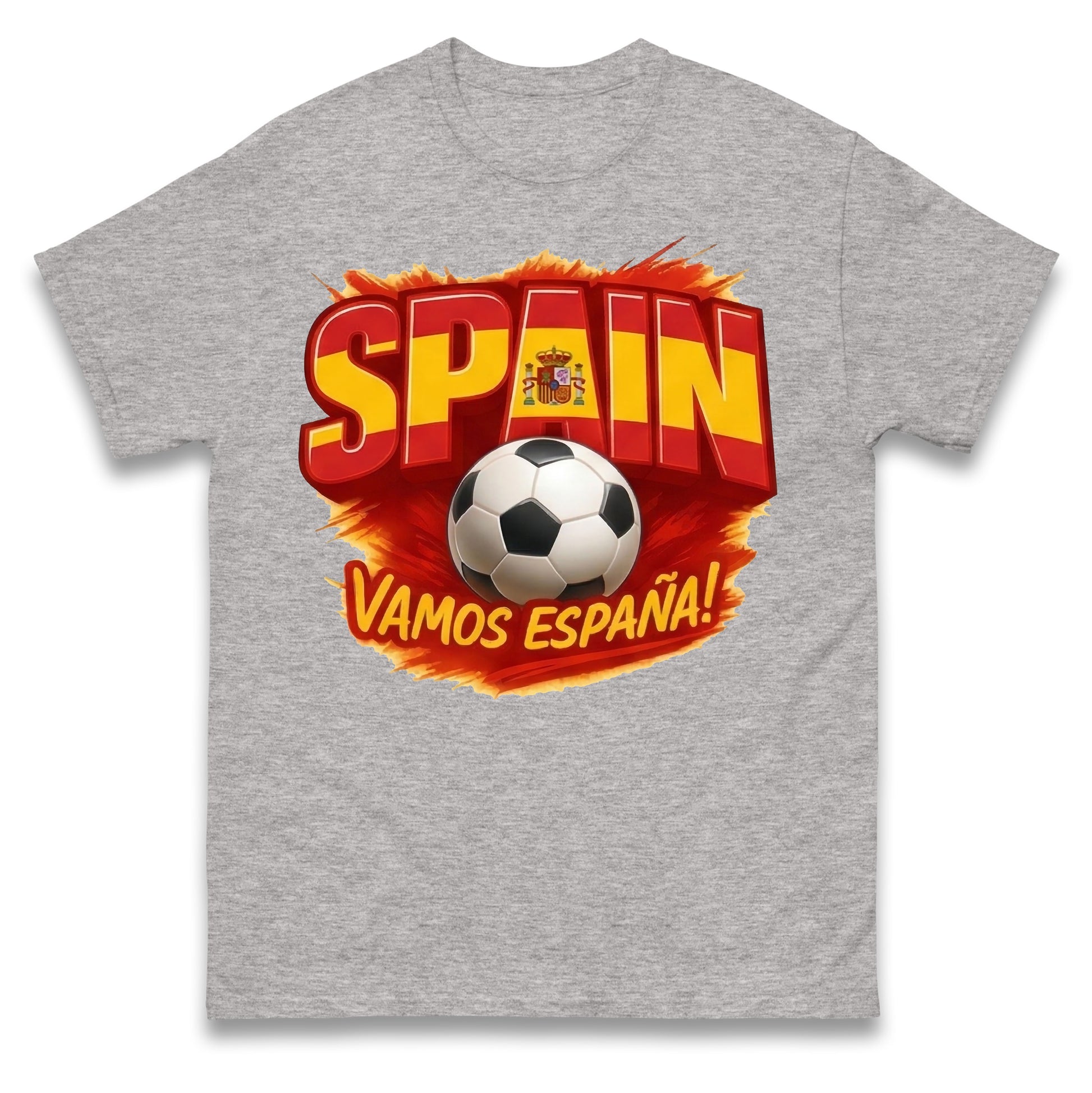 Spain Retro World Cup T Shirt