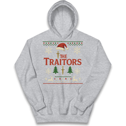 The Traitors Christmas Kids Hoodie
