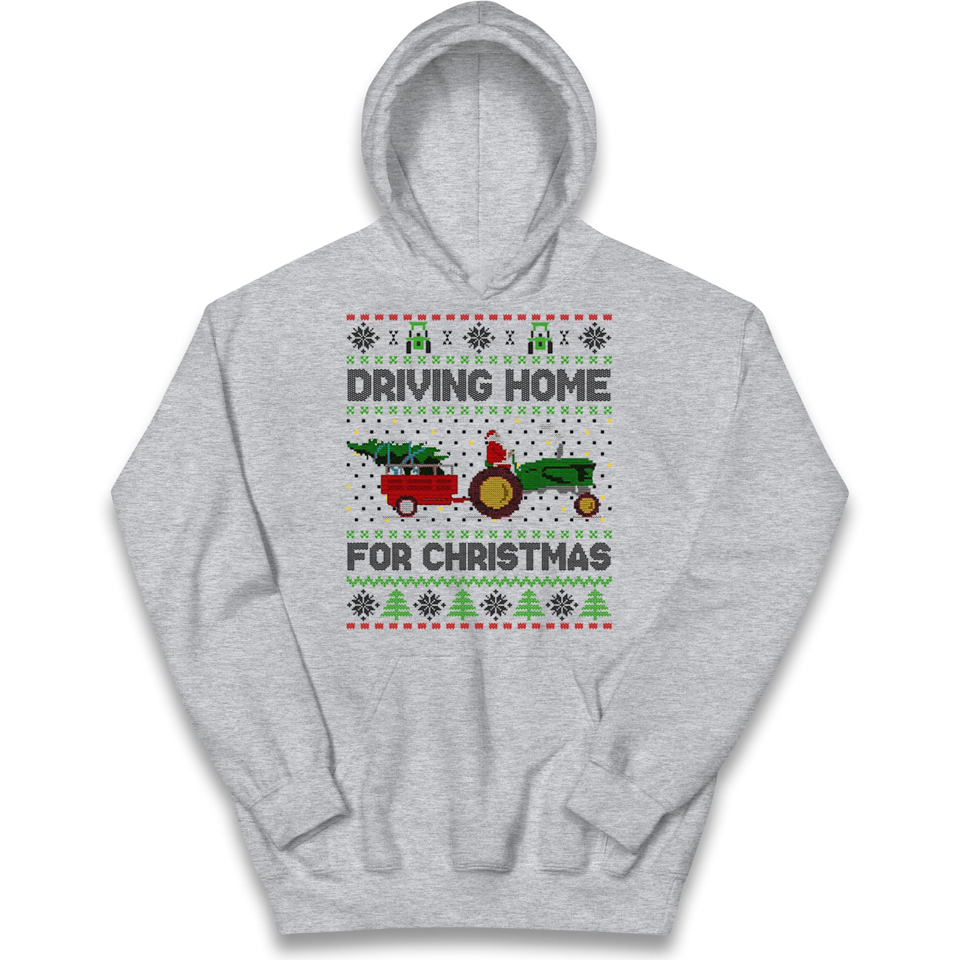 John Deere Christmas Kids Hoodie