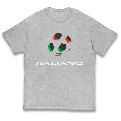 Italia 90 Logo Kids T Shirt 